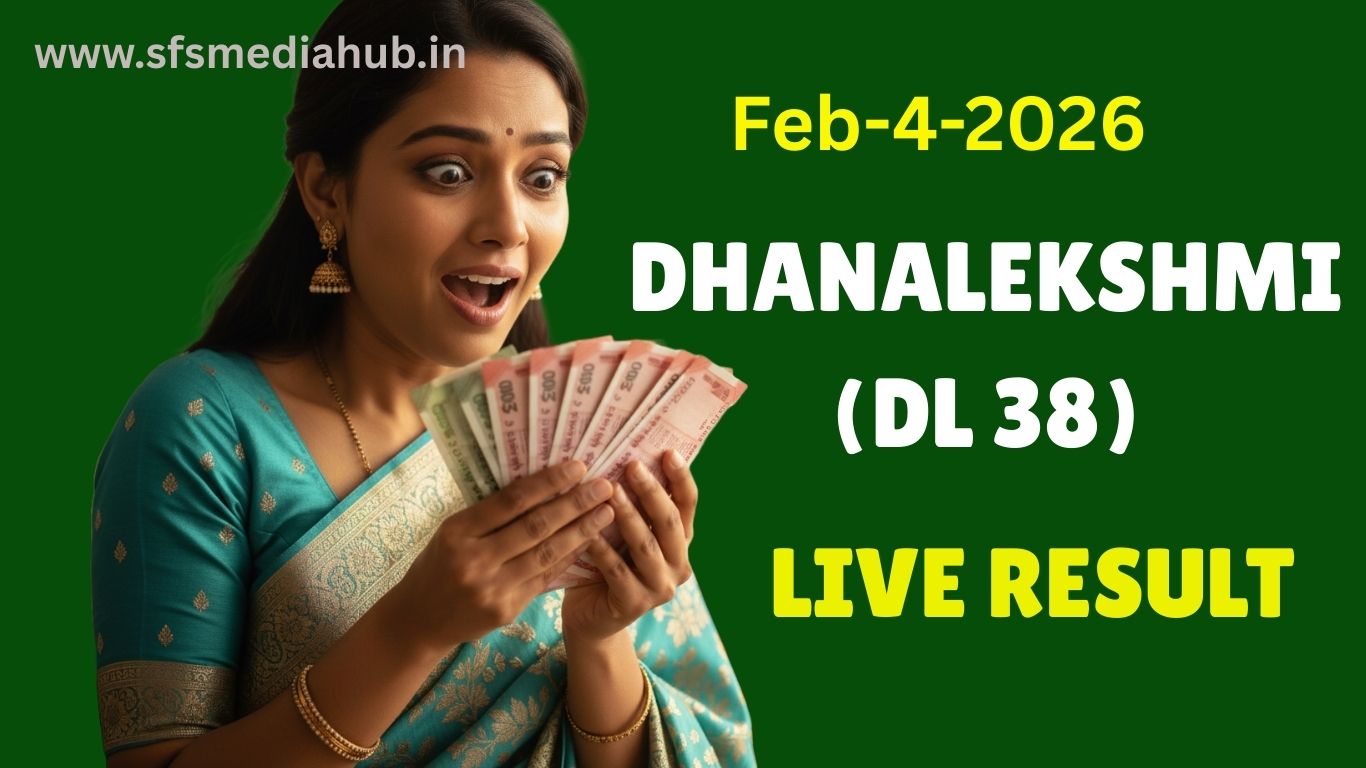 Dhanalkshmi DL-38 Lottery Result Today Feb 04 2026